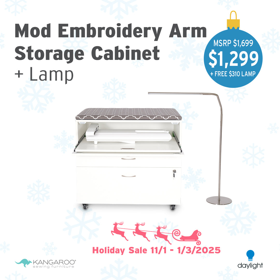 Mod Embroidery Storage Special Offer