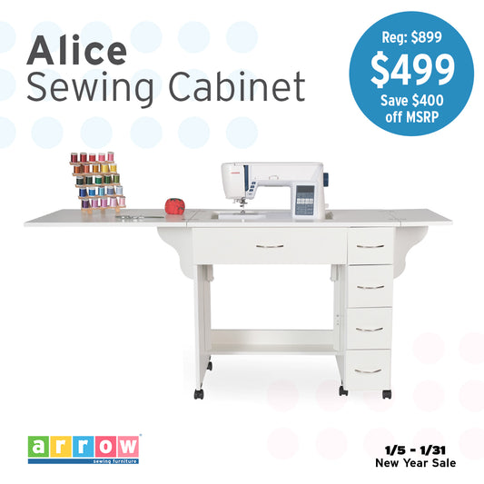 Alice Sewing Cabinet *Save $200 through the end of January*