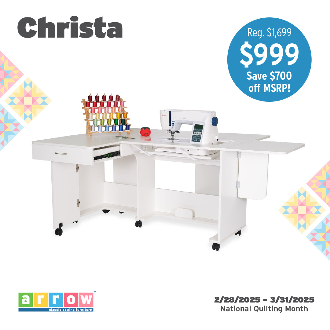 Christa Sewing Cabinet ***On Sale through March***