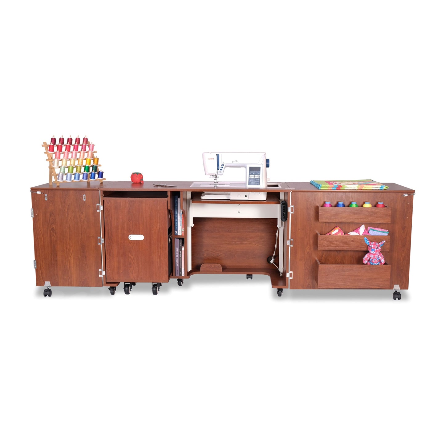 Aussie Dual Rail Electric Sewing Cabinet