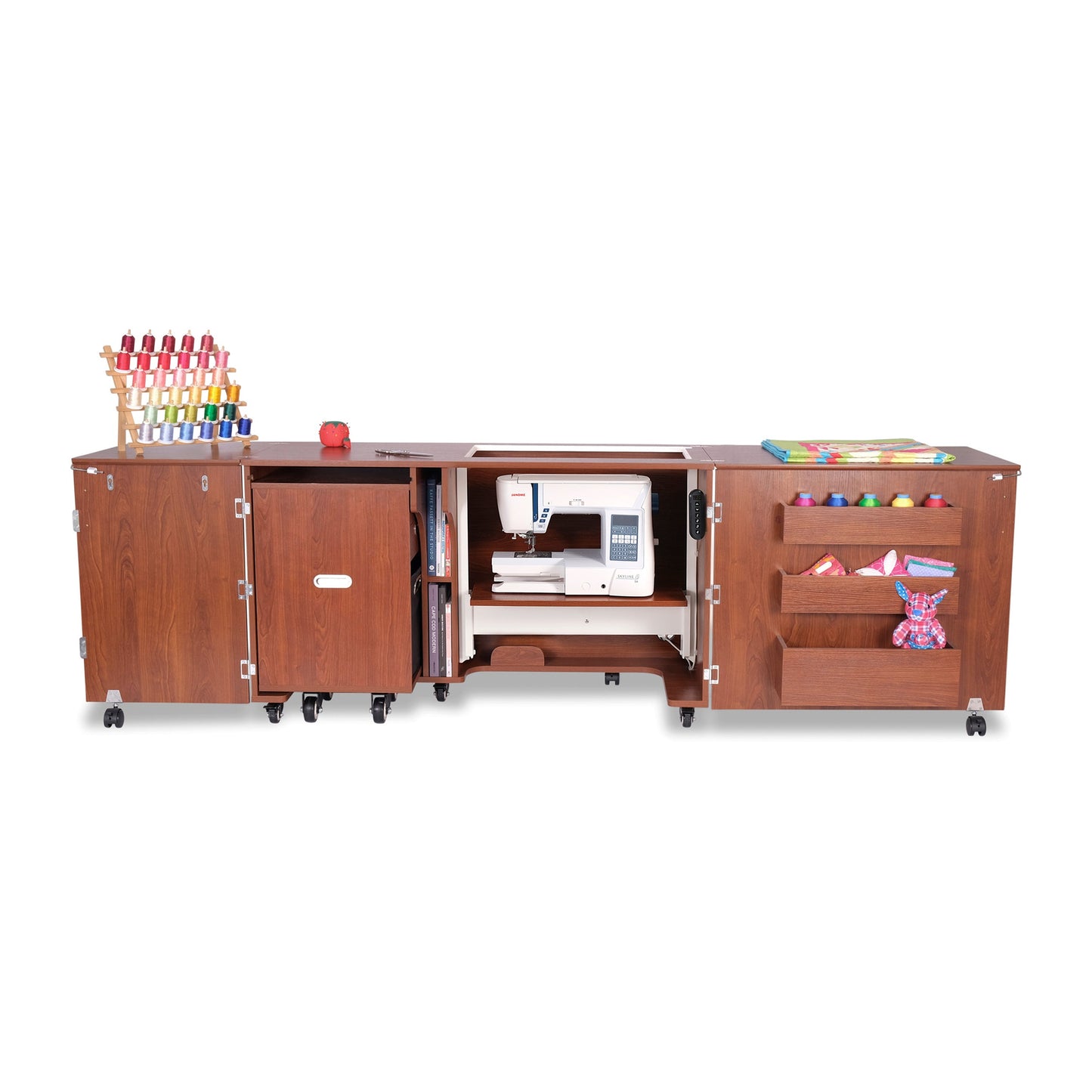 Aussie Dual Rail Electric Sewing Cabinet