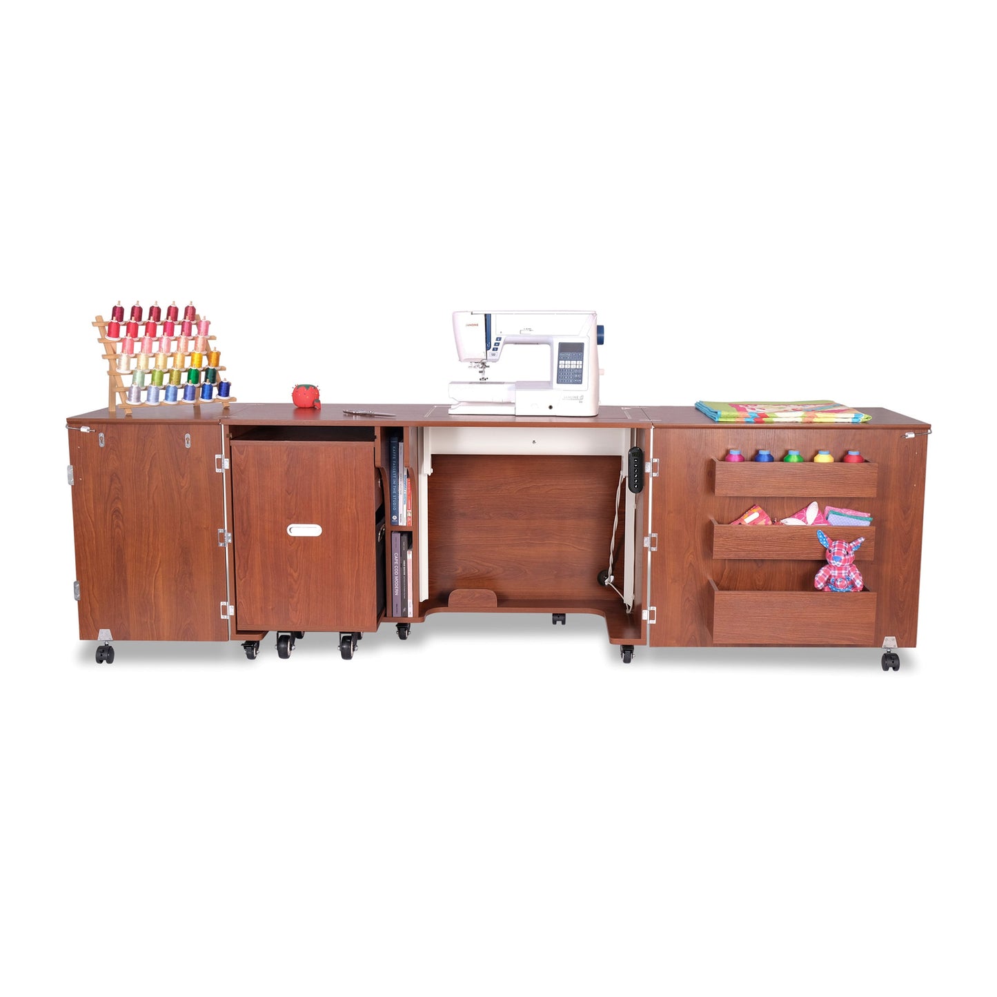 Aussie Dual Rail Electric Sewing Cabinet