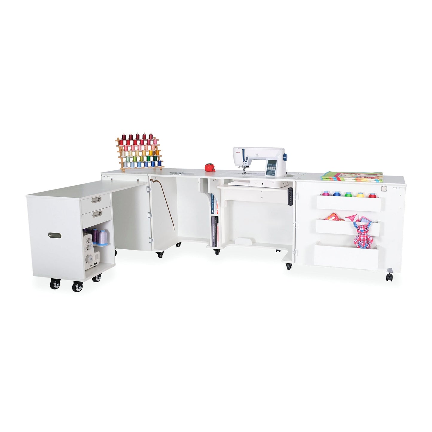 Aussie Dual Rail Electric Sewing Cabinet