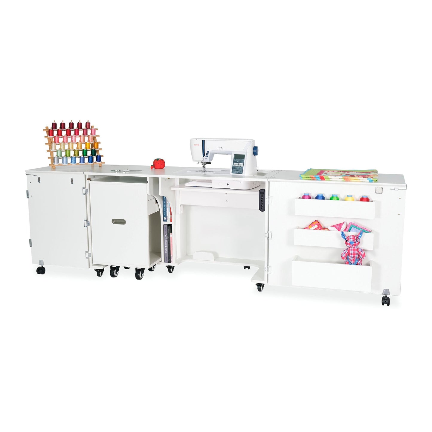 Aussie Dual Rail Electric Sewing Cabinet