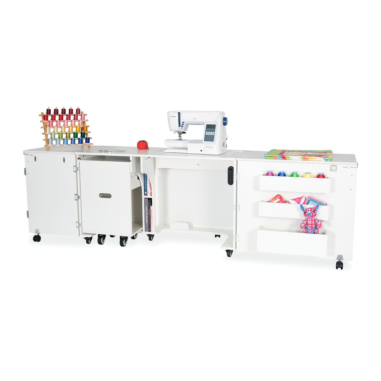 Aussie Dual Rail Electric Sewing Cabinet