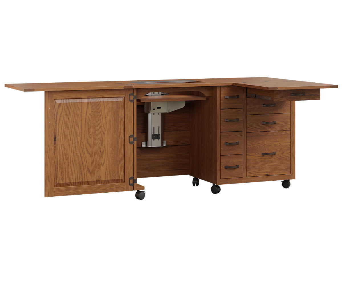 Timberside Woodworking 152 Sewing Cabinet