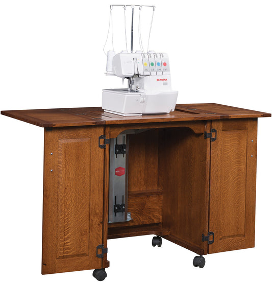 Timberside Woodworking118-SC Serger Cabinet Open