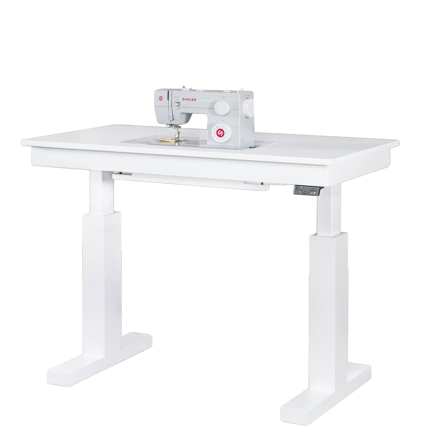 Yoder's Woodworking Adjustable Height Sewing Table S700 