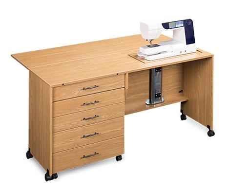Sylvia Design Sewing Machine Desk with 4 Drawers-920 – She Sewing Tables